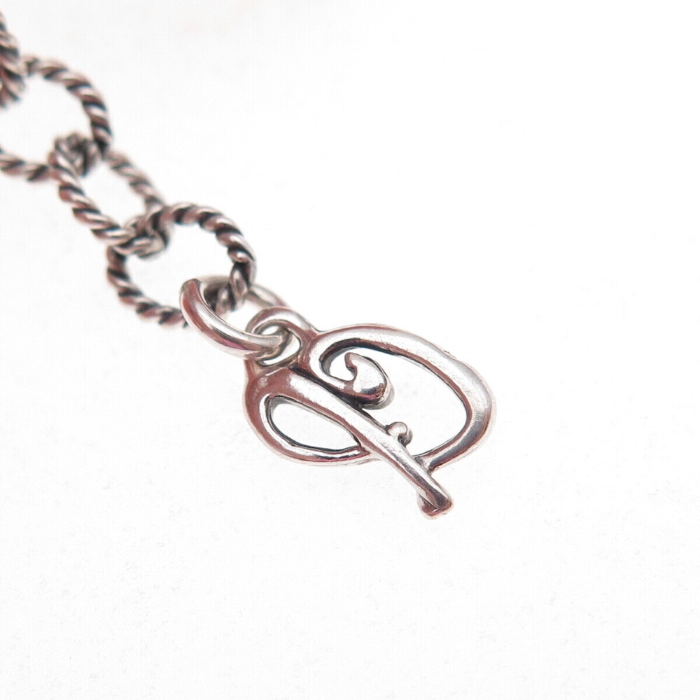 Carolyn Pollack Sterling Silver Vintage Bracelet / Necklace Chain Extension 2" - Picture 7 of 10